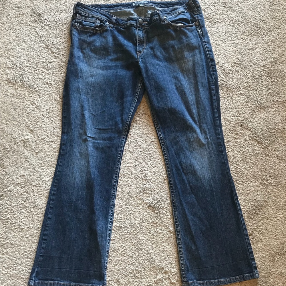 Silver Aiko Bootcut Jeans - 22/31